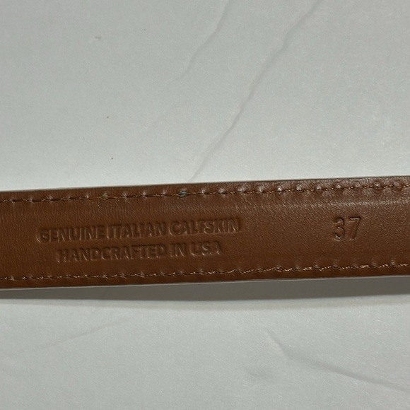 J.HILBURN double buckle leather belt main image 4